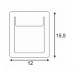 Светильник SLV DOWNUNDER PUR 120x155